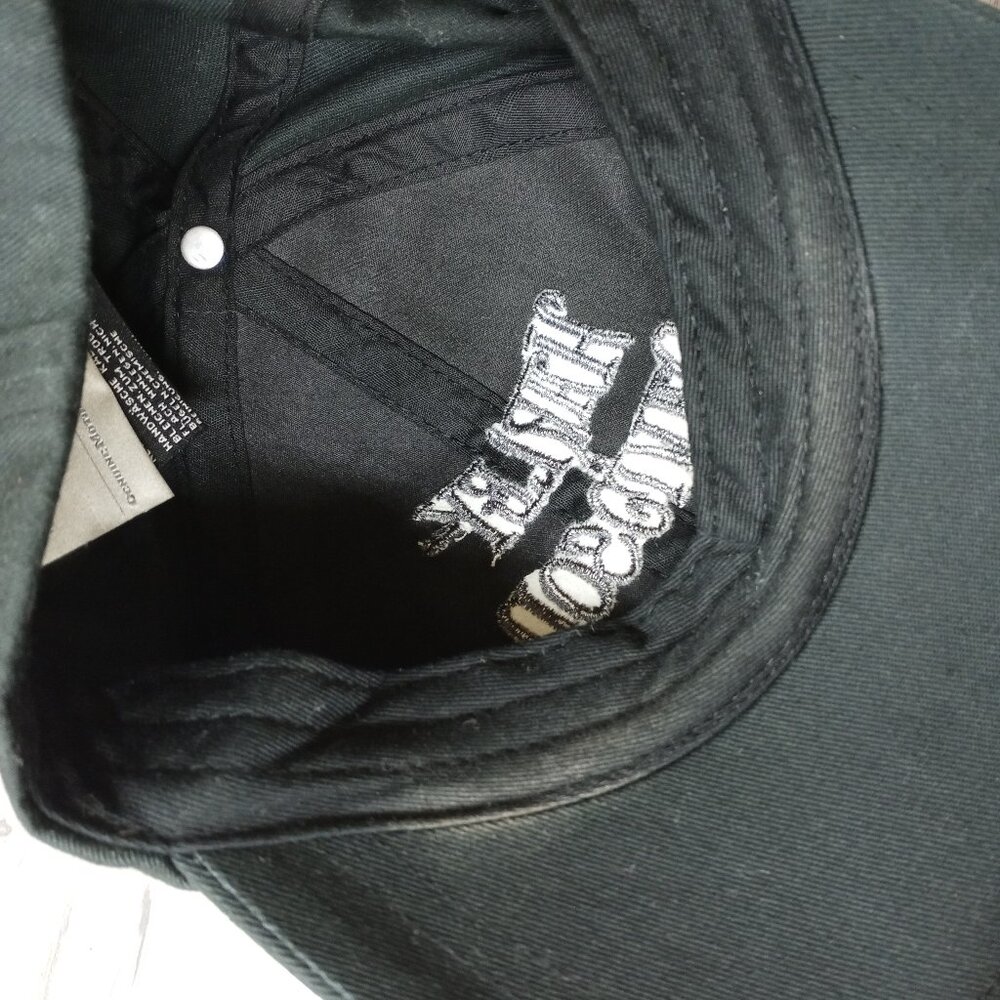 Harley Davidson Baseball Hat Cap Wing Design Rhinestone Studded Loop Back - Picture 10 of 11